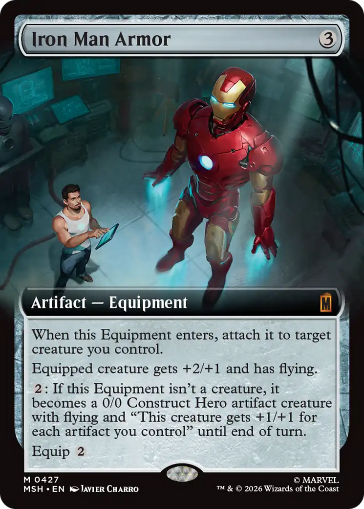 Iron Man Armor (Extended Art) [Marvel Super Heroes] | Tabernacle Games