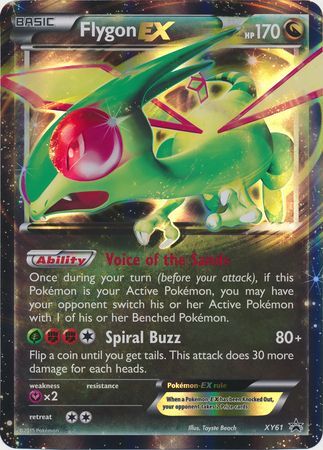 Flygon EX (XY61) (Jumbo Card) [XY: Black Star Promos] | Tabernacle Games