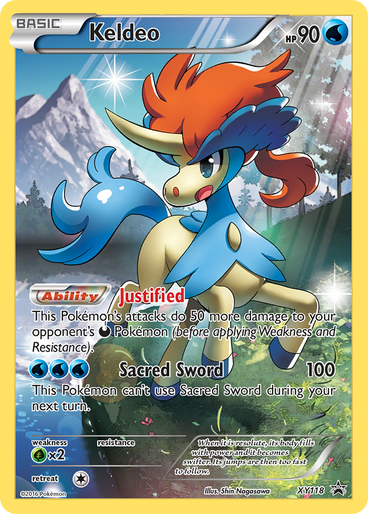 Keldeo (XY118) [XY: Black Star Promos] | Tabernacle Games