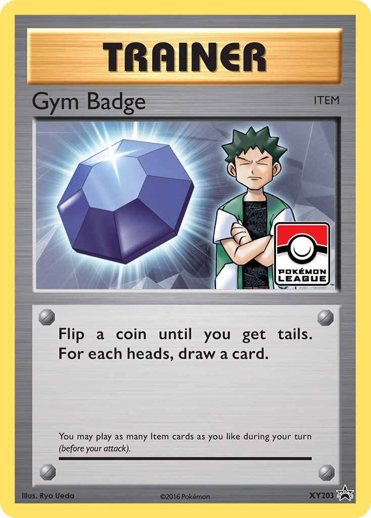 Gym Badge (XY203) [XY: Black Star Promos] | Tabernacle Games