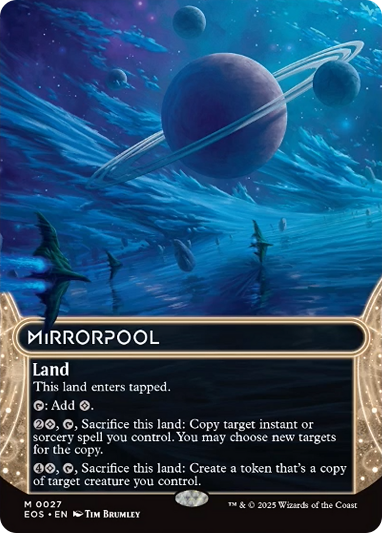 Mirrorpool (0027) (Borderless) [Edge of Eternities: Stellar Sights] | Tabernacle Games