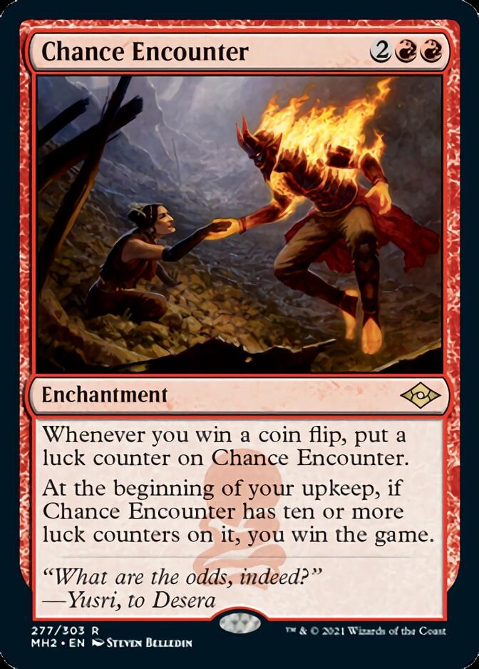 Chance Encounter (Foil Etched) [Modern Horizons] | Tabernacle Games