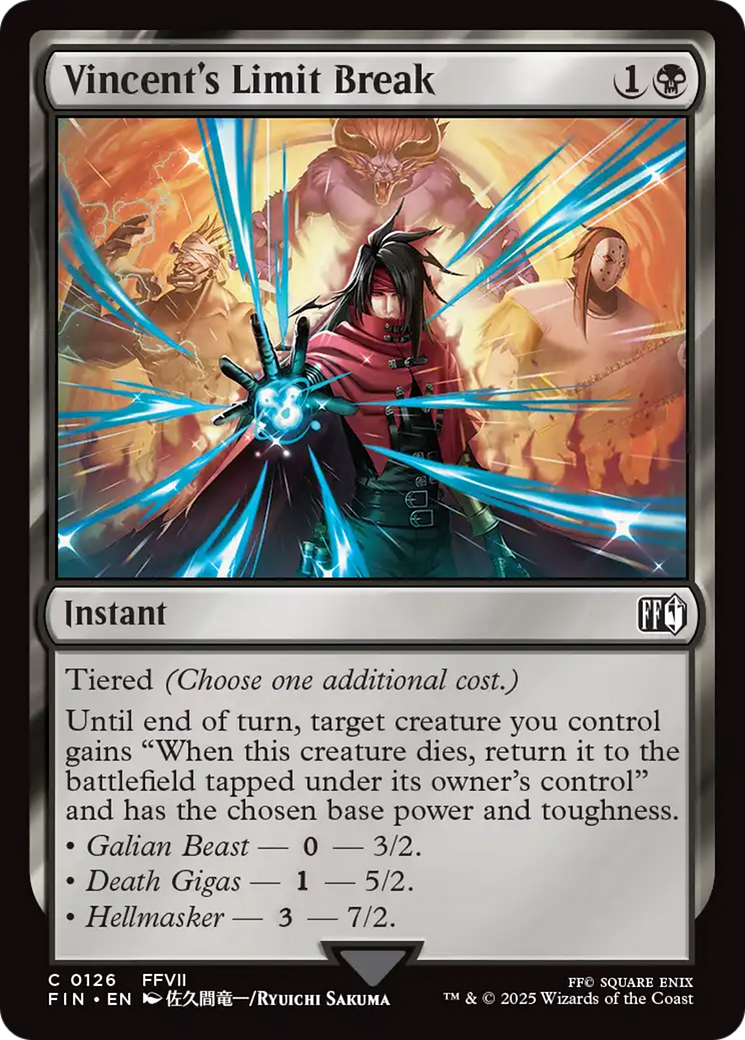 Vincent's Limit Break [FINAL FANTASY] | Tabernacle Games