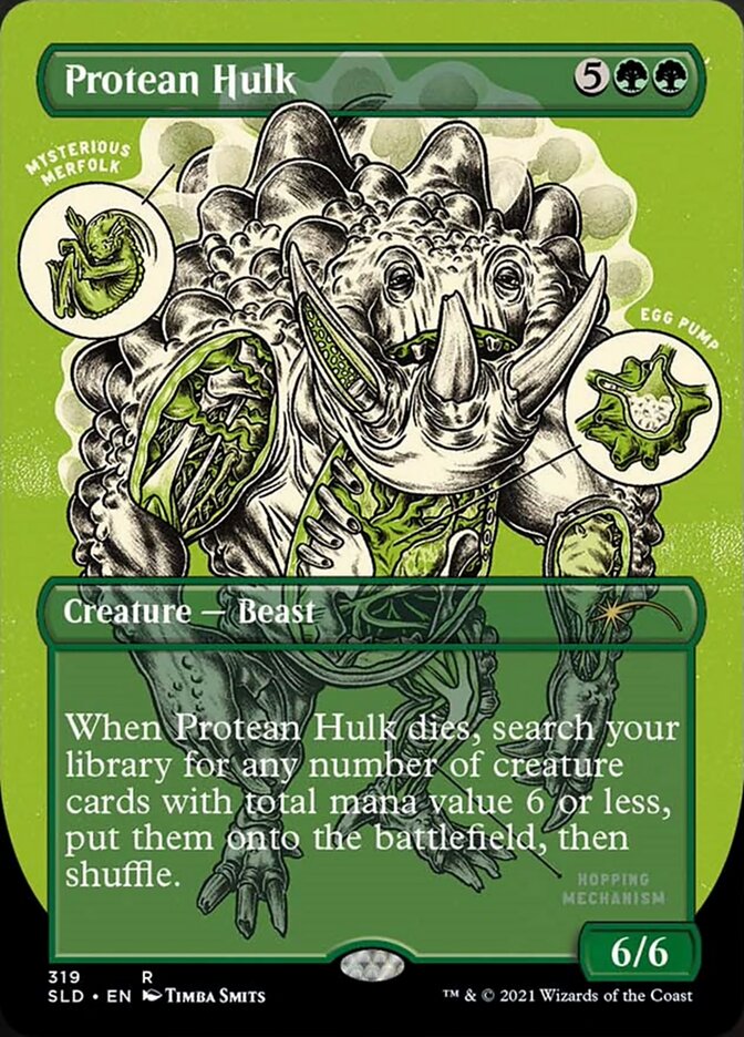 Protean Hulk (Borderless) [Secret Lair Drop Series] | Tabernacle Games