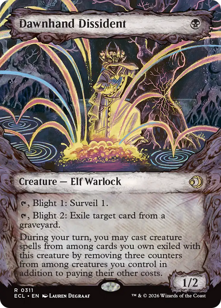Dawnhand Dissident (Showcase) [Lorwyn Eclipsed] | Tabernacle Games