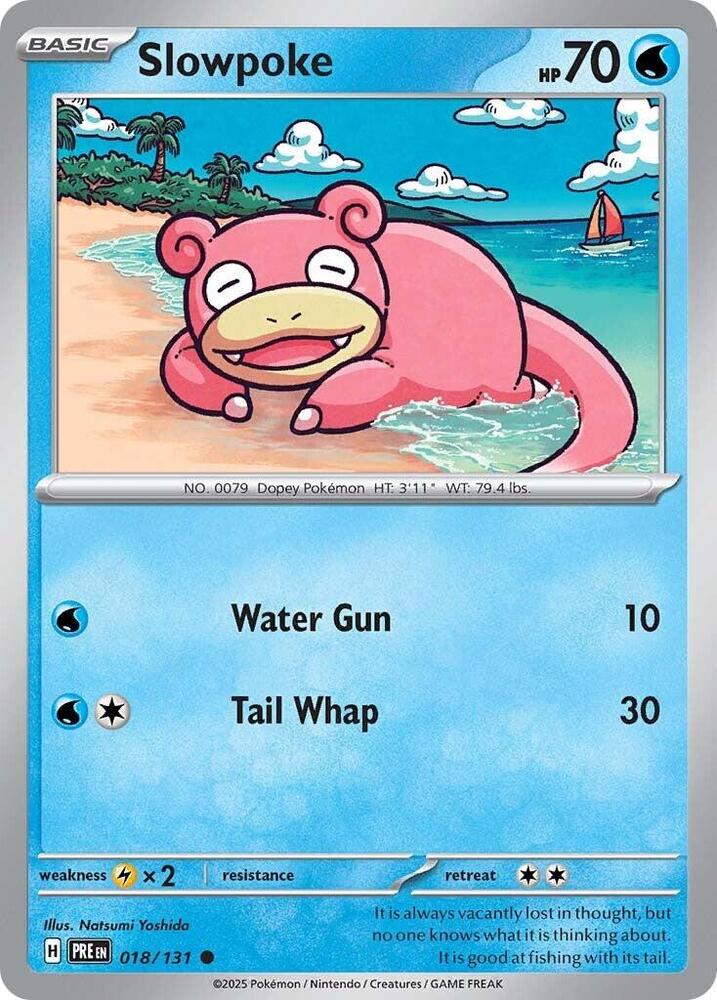 Slowpoke (018/131) [Scarlet & Violet: Prismatic Evolutions] | Tabernacle Games