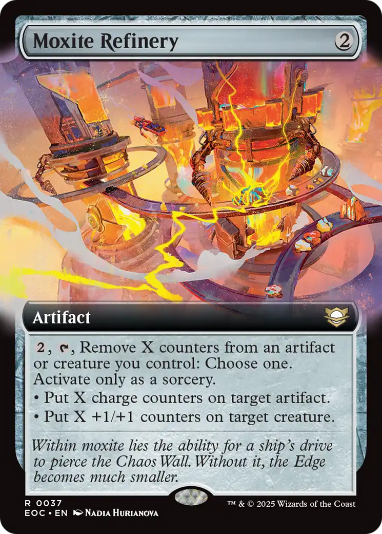 Moxite Refinery (Extended Art) [Edge of Eternities Commander] | Tabernacle Games