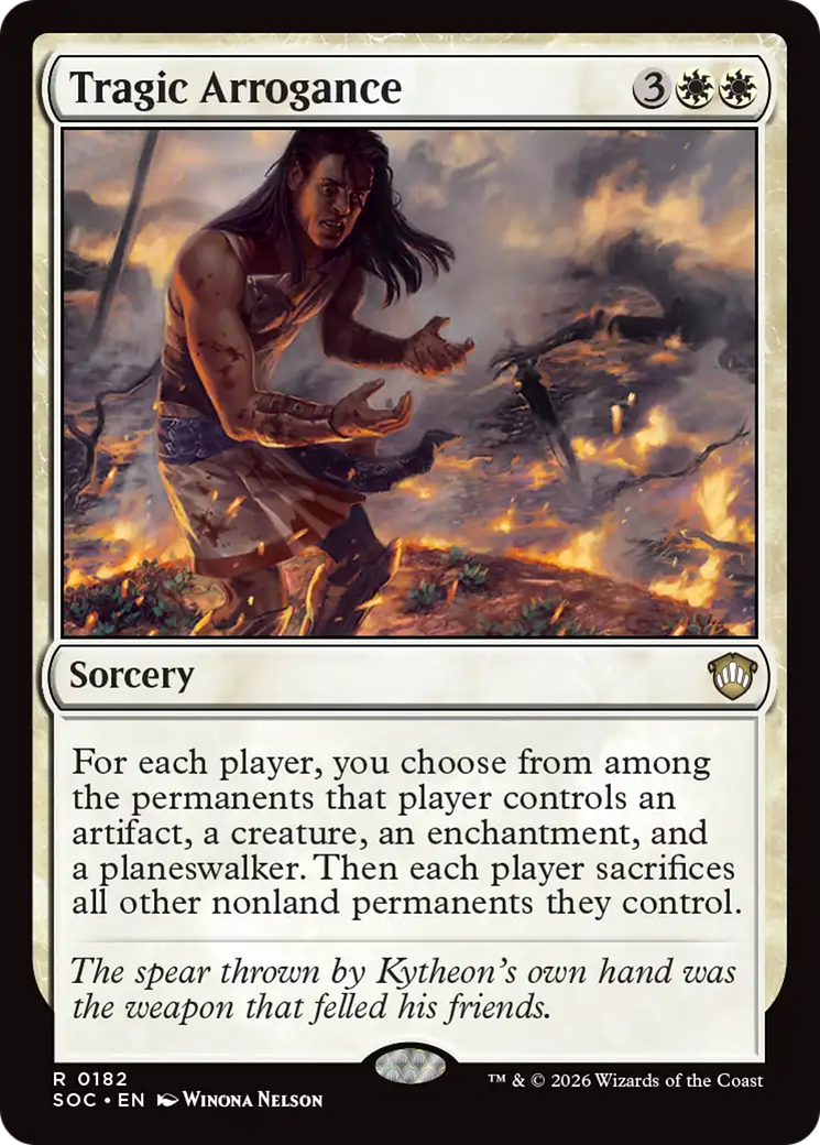 Tragic Arrogance [Secrets of Strixhaven Commander] | Tabernacle Games