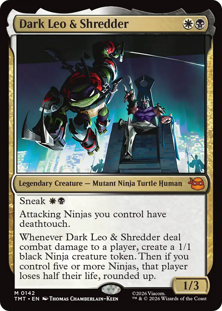 Dark Leo & Shredder [Teenage Mutant Ninja Turtles] | Tabernacle Games