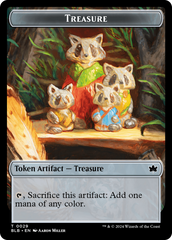 Rabbit // Treasure Double-Sided Token [Bloomburrow Tokens] | Tabernacle Games