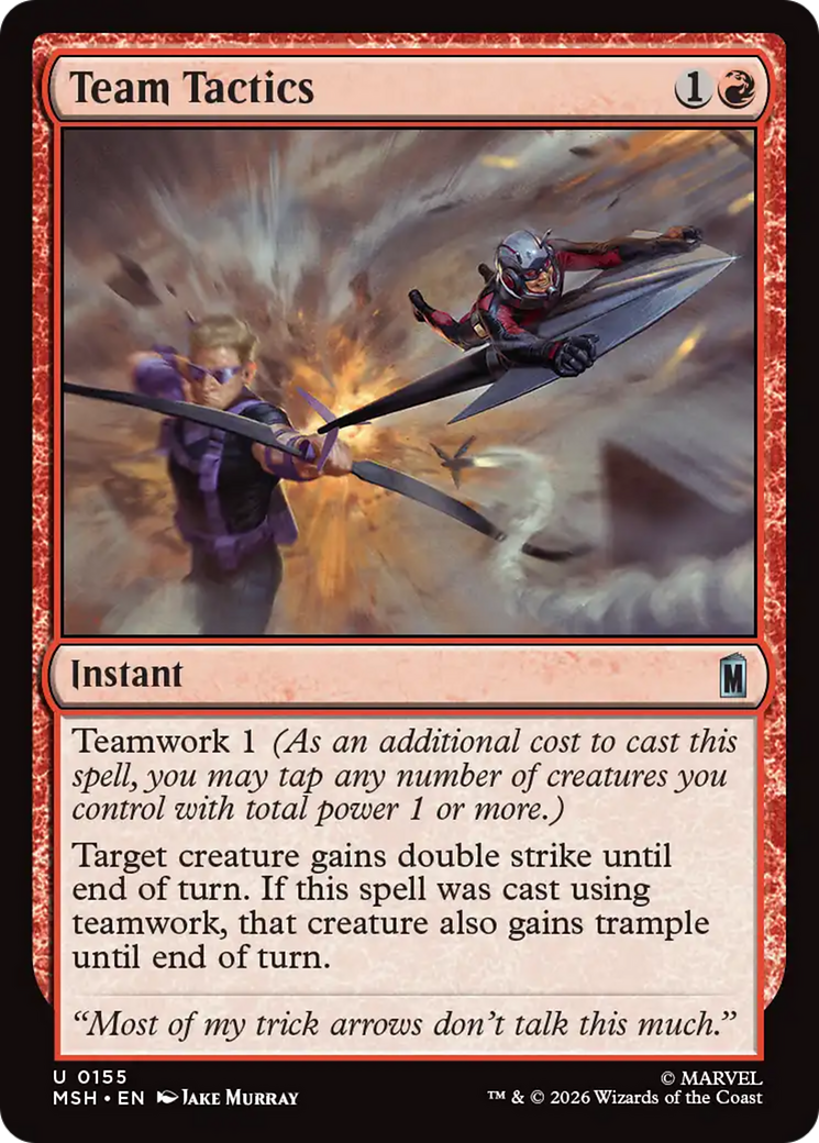 Team Tactics [Marvel Super Heroes] | Tabernacle Games