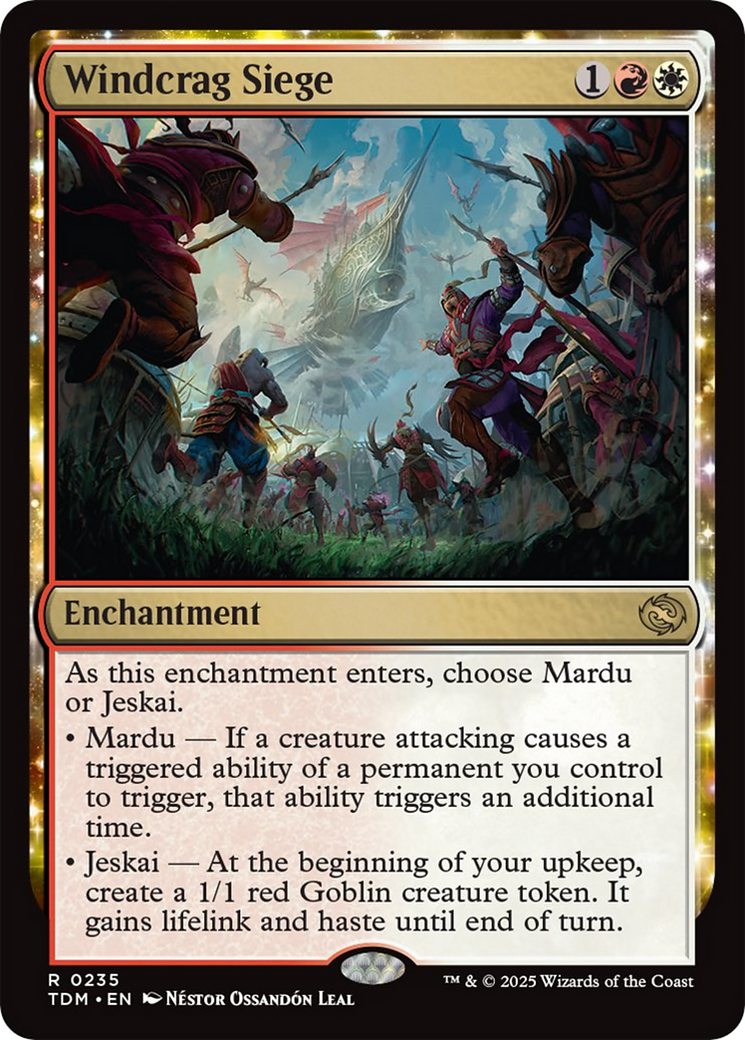 Windcrag Siege [Tarkir: Dragonstorm] | Tabernacle Games