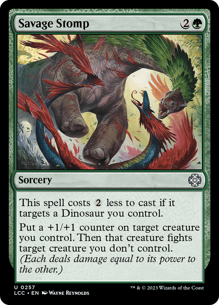 Savage Stomp [The Lost Caverns of Ixalan Commander] | Tabernacle Games