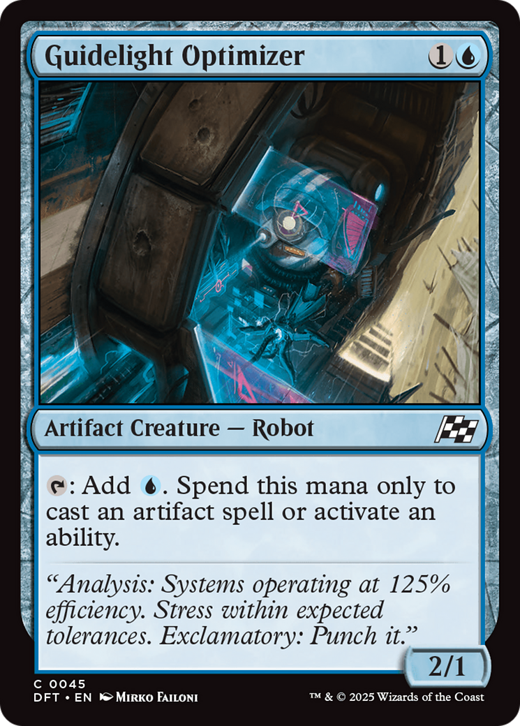 Guidelight Optimizer [Aetherdrift] | Tabernacle Games