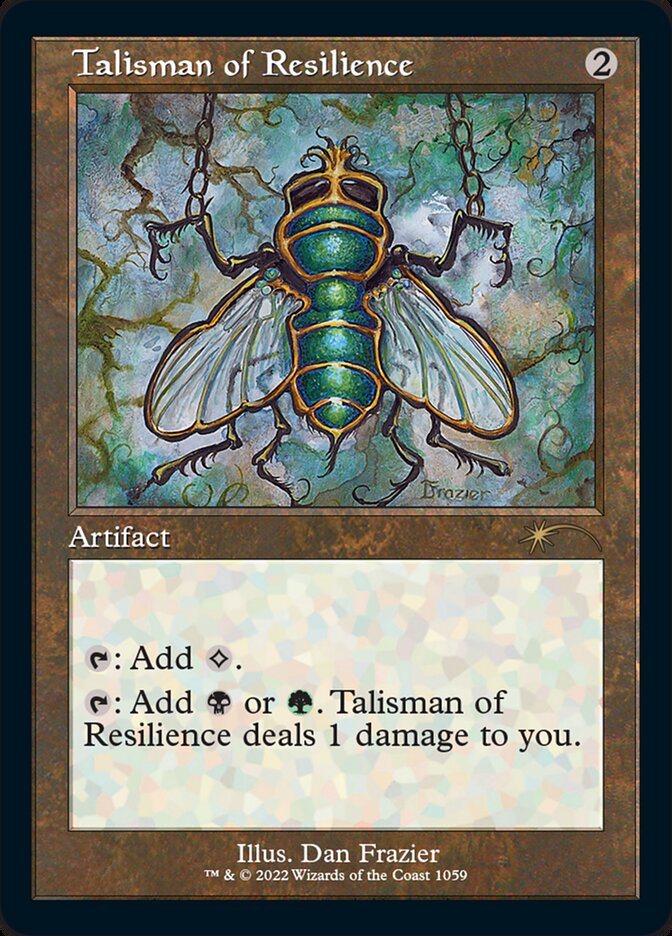 Talisman of Resilience (Foil Etched) [Secret Lair Drop Series] | Tabernacle Games
