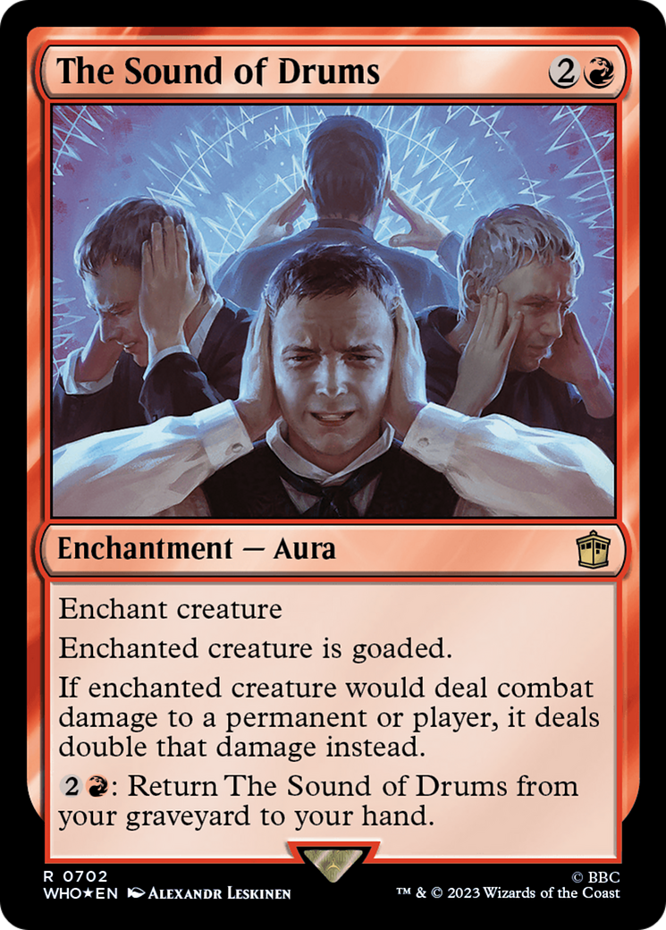 The Sound of Drums (Surge Foil) [Doctor Who] | Tabernacle Games
