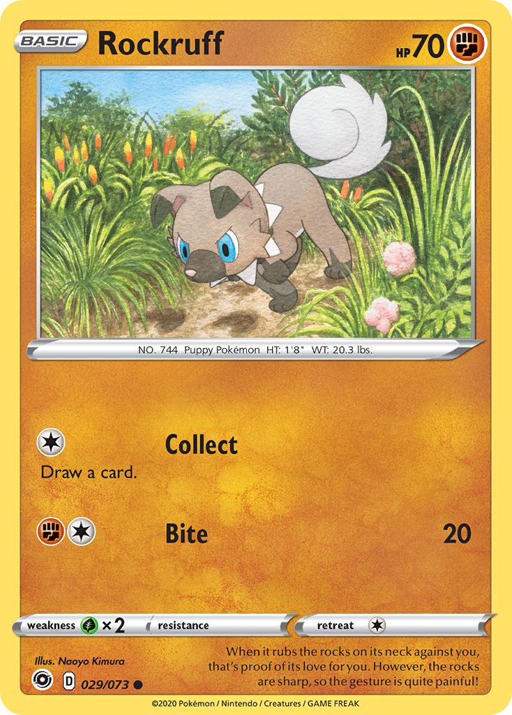 Rockruff (029/073) [Sword & Shield: Champion's Path] | Tabernacle Games