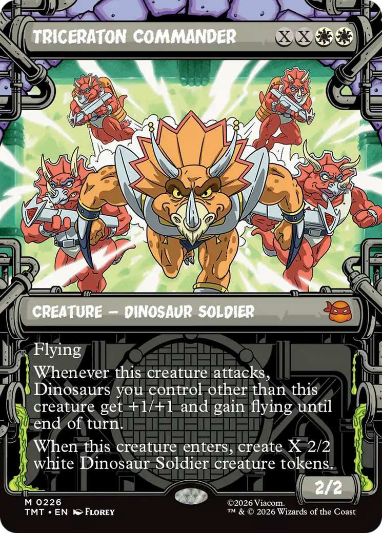 Triceraton Commander (Showcase) [Teenage Mutant Ninja Turtles] | Tabernacle Games