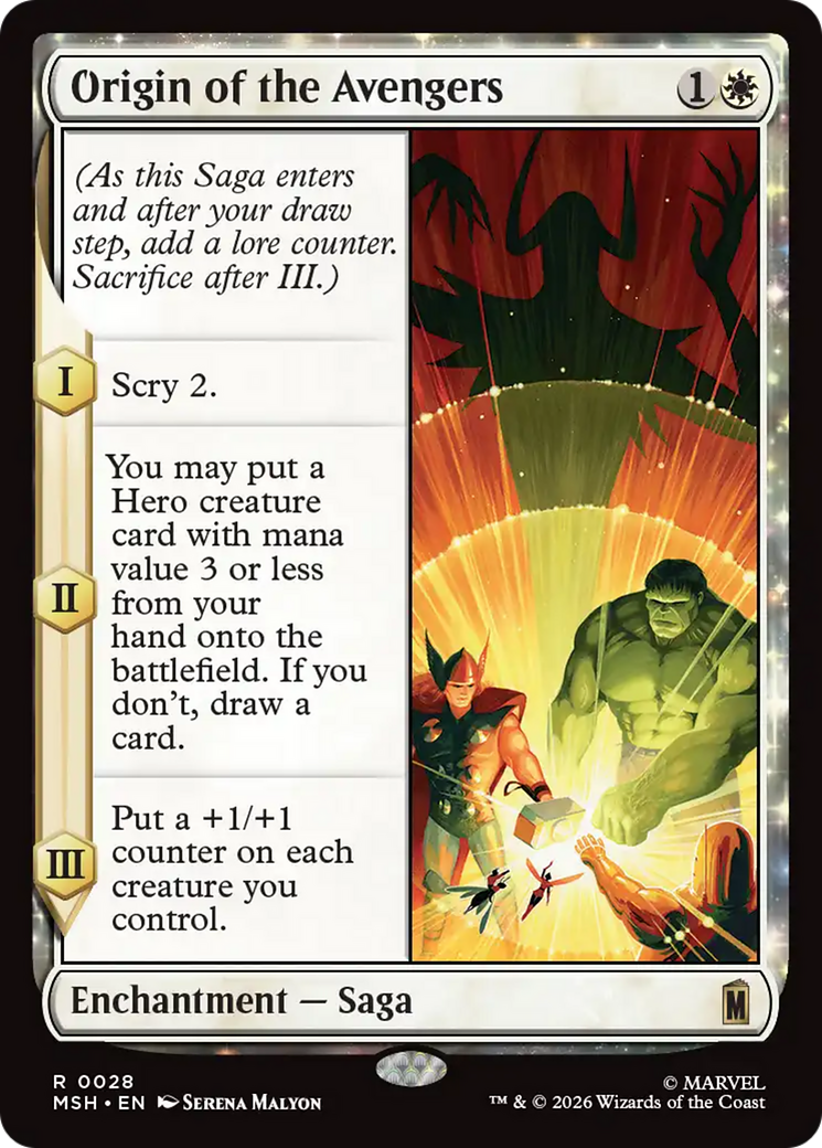 Origin of the Avengers [Marvel Super Heroes] | Tabernacle Games