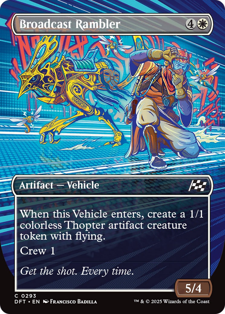 Broadcast Rambler (Borderless) [Aetherdrift] | Tabernacle Games