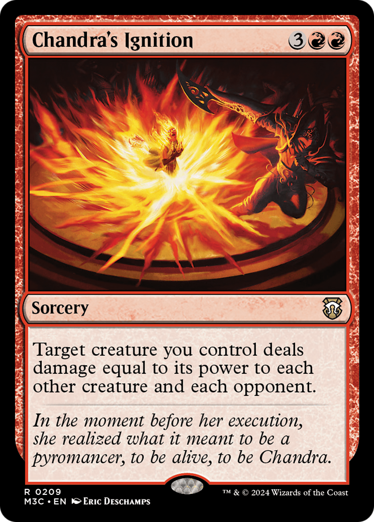 Chandra's Ignition (Ripple Foil) [Modern Horizons 3 Commander] | Tabernacle Games
