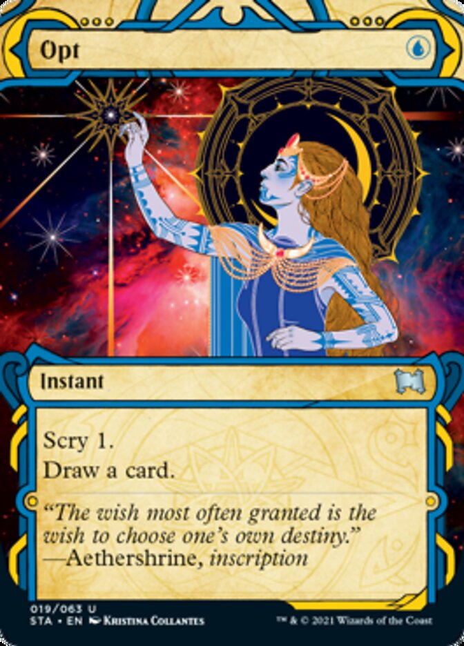 Opt (Foil Etched) [Strixhaven: Mystical Archive] | Tabernacle Games