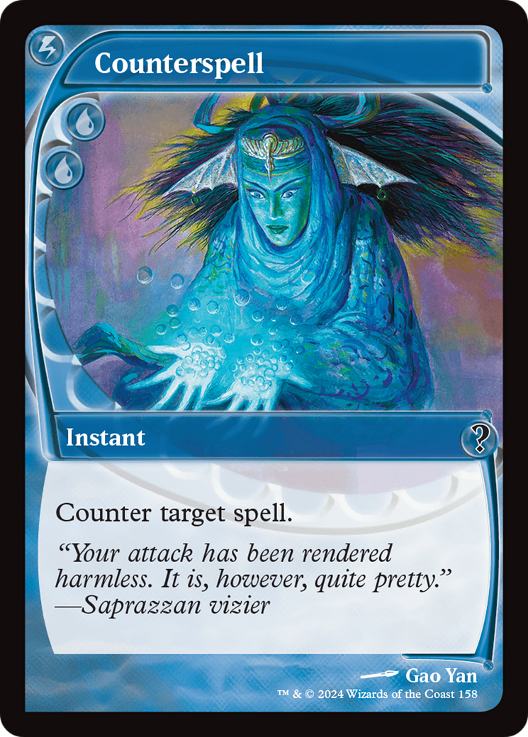 Counterspell (Future Sight) [Mystery Booster 2] | Tabernacle Games