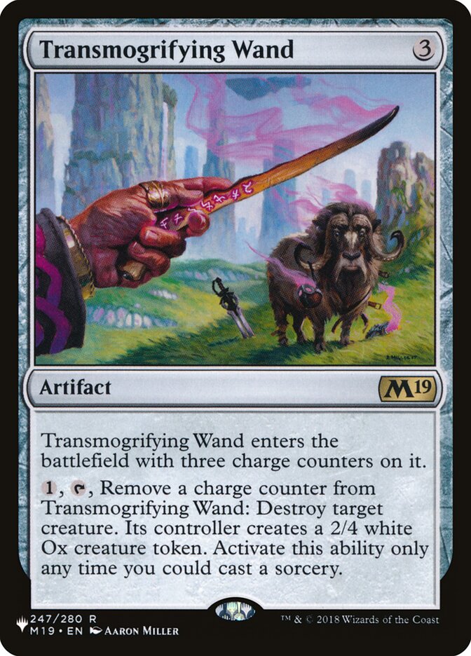 Transmogrifying Wand [The List] | Tabernacle Games