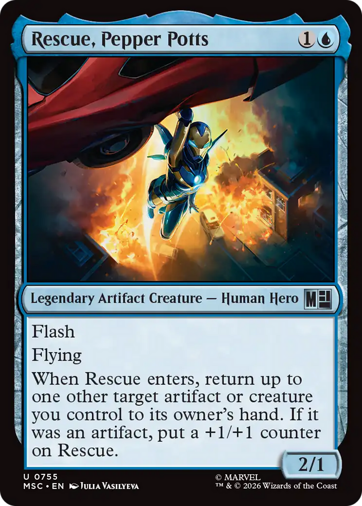 Rescue, Pepper Potts [Marvel Super Heroes Commander] | Tabernacle Games