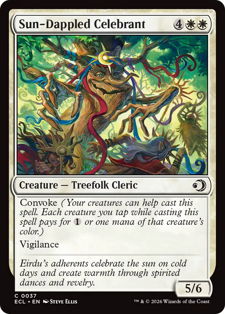 Sun-Dappled Celebrant [Lorwyn Eclipsed] | Tabernacle Games