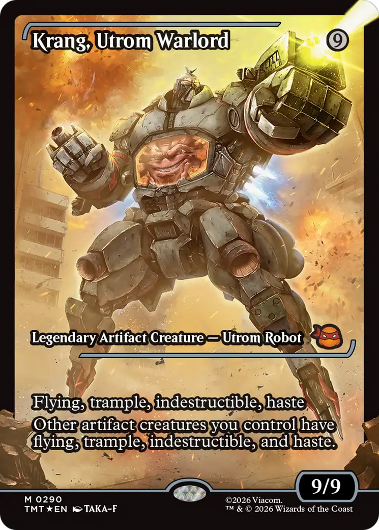Krang, Utrom Warlord (Showcase) [Teenage Mutant Ninja Turtles] | Tabernacle Games