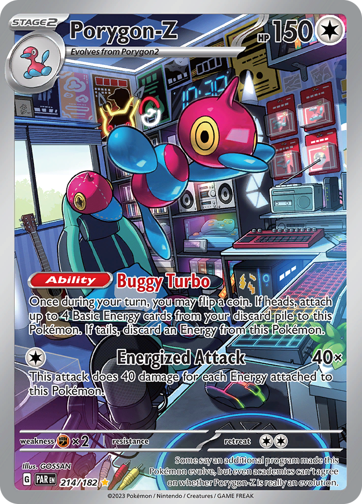 Porygon-Z (214/182) [Scarlet & Violet: Paradox Rift] | Tabernacle Games