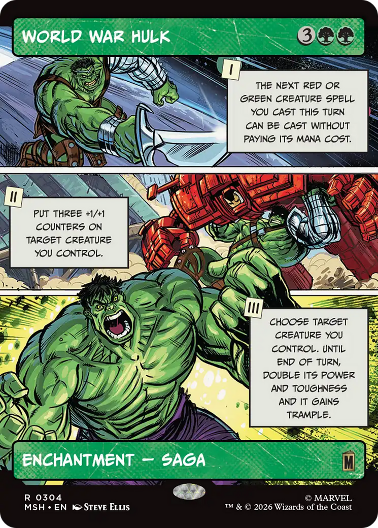 World War Hulk (Borderless) [Marvel Super Heroes] | Tabernacle Games