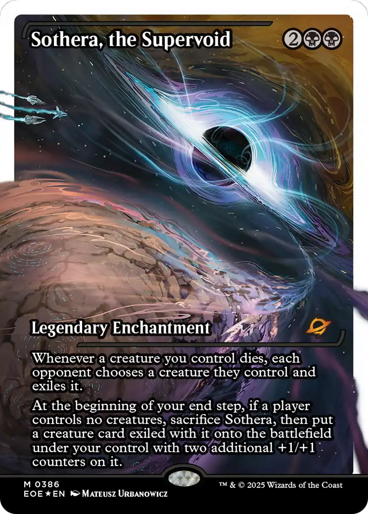Sothera, the Supervoid (Fracture Foil) [Edge of Eternities] | Tabernacle Games
