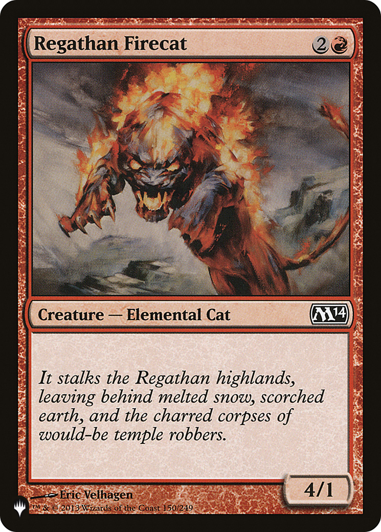 Regathan Firecat [The List] | Tabernacle Games