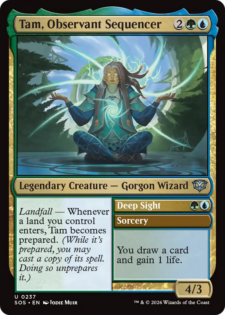 Tam, Observant Sequencer [Secrets of Strixhaven] | Tabernacle Games