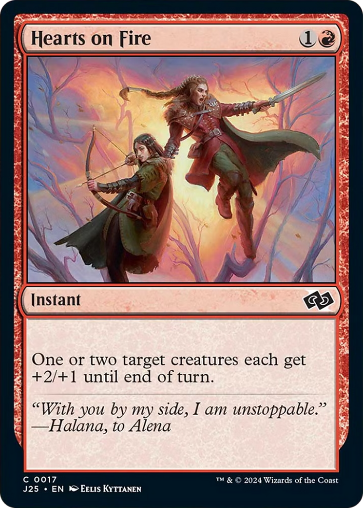 Hearts on Fire [Foundations Jumpstart] | Tabernacle Games