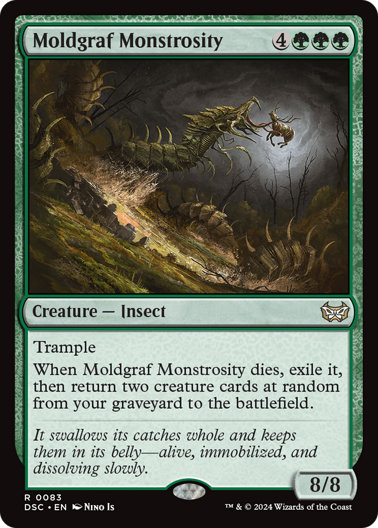 Moldgraf Monstrosity [Duskmourn: House of Horror Commander] | Tabernacle Games