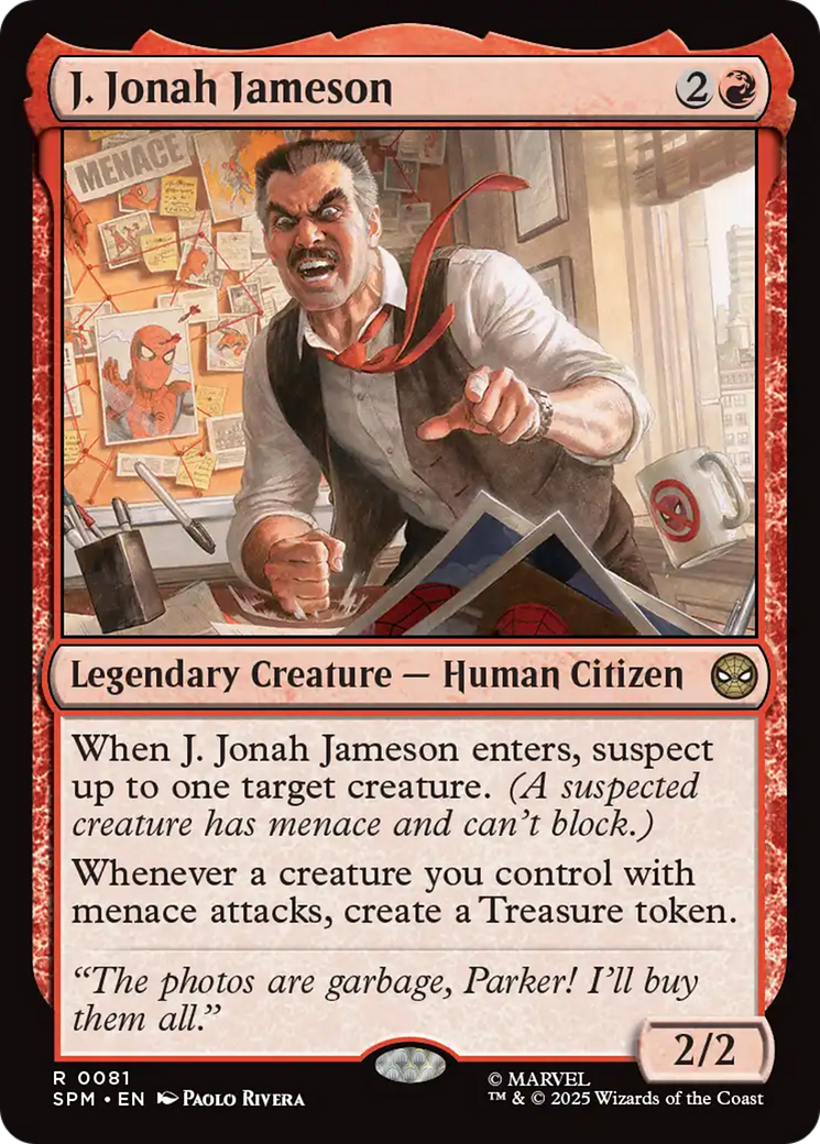 J. Jonah Jameson [Marvel's Spider-Man] | Tabernacle Games