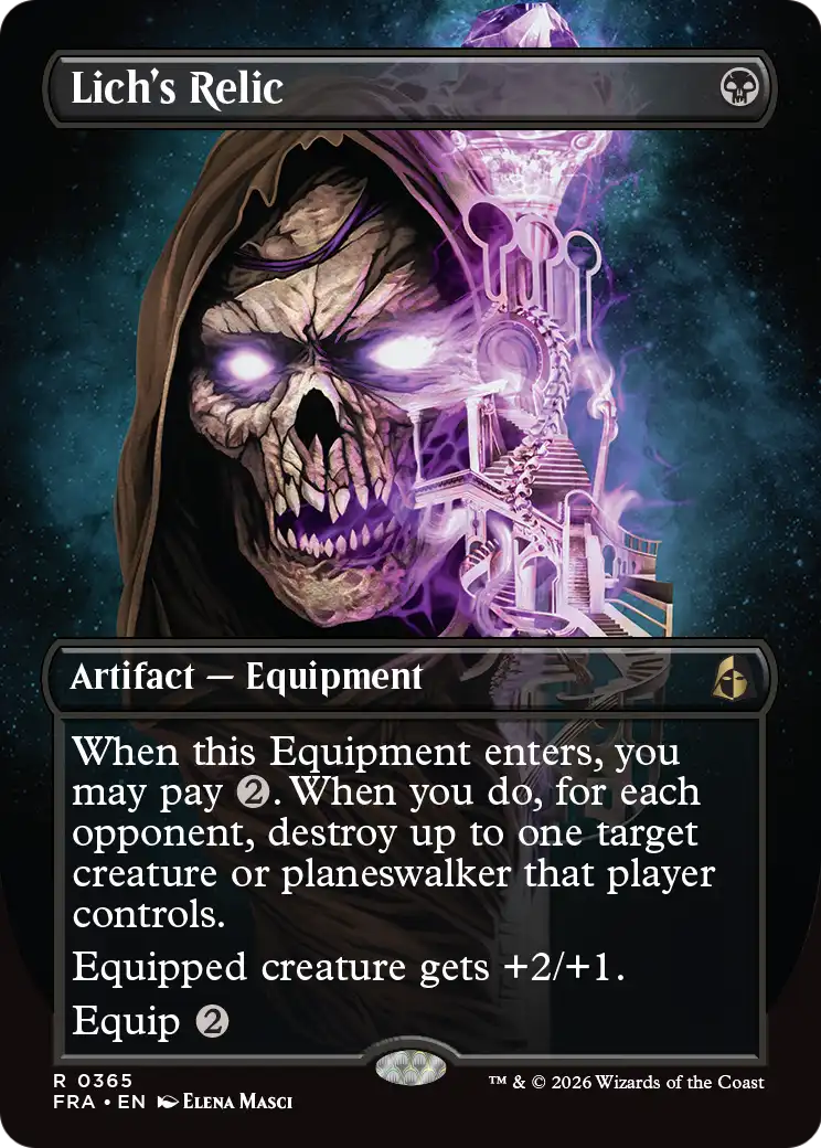 Lich's Relic (Borderless) [Reality Fracture] | Tabernacle Games