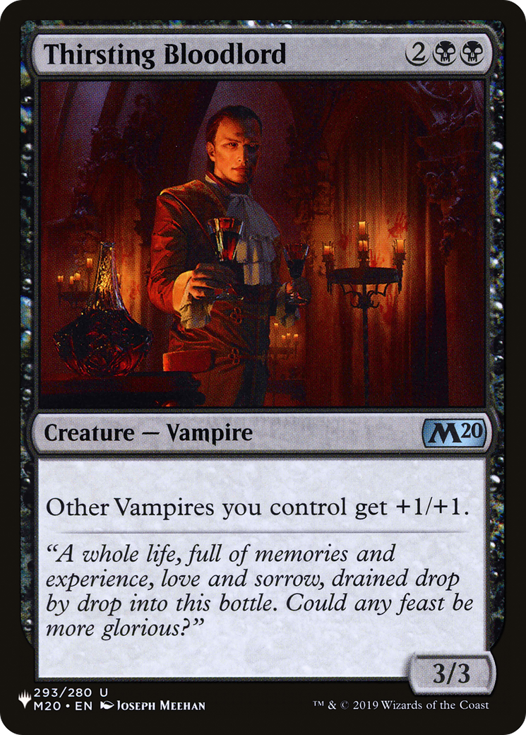 Thirsting Bloodlord [The List] | Tabernacle Games