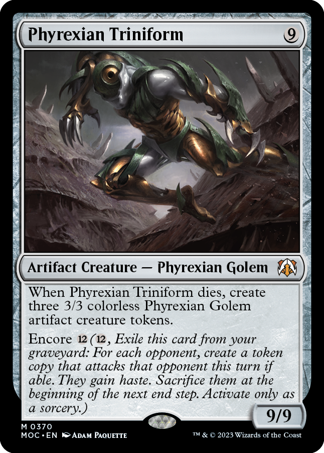 Phyrexian Triniform [March of the Machine Commander] | Tabernacle Games