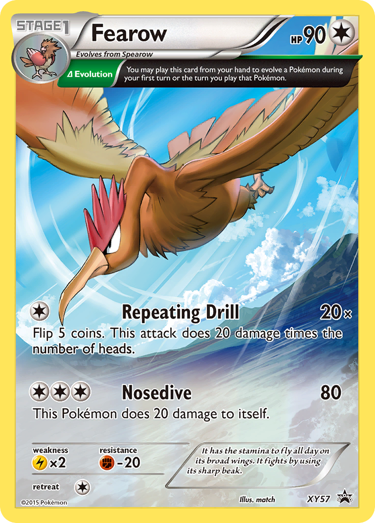 Fearow (XY57) [XY: Black Star Promos] | Tabernacle Games