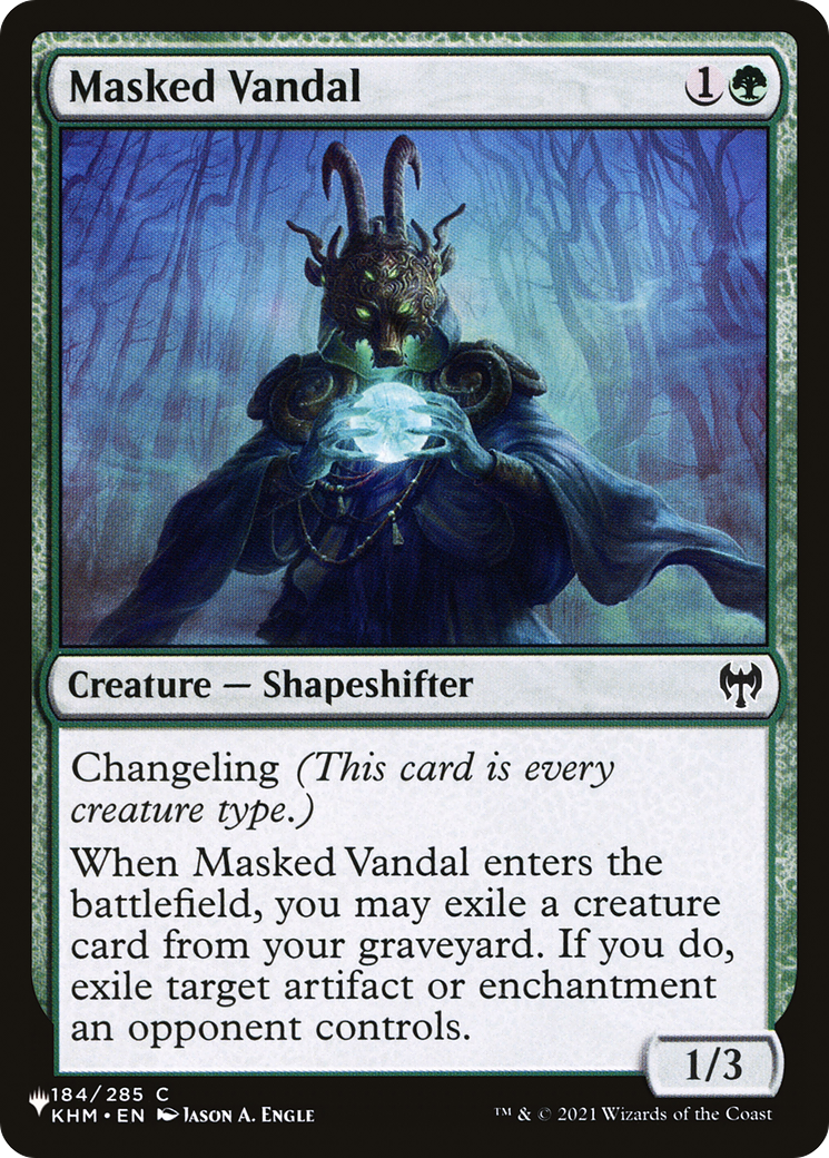 Masked Vandal [The List] | Tabernacle Games