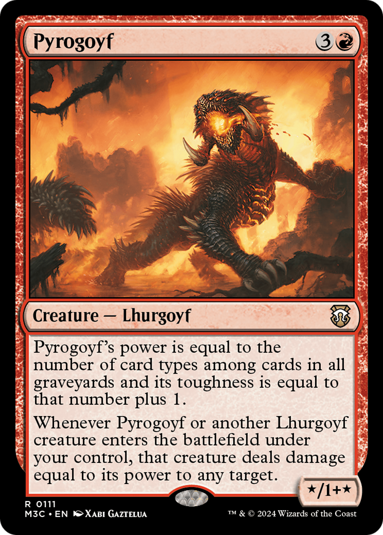 Pyrogoyf [Modern Horizons 3 Commander] | Tabernacle Games
