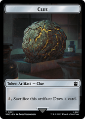 Copy // Clue (0021) Double-Sided Token [Doctor Who Tokens] | Tabernacle Games