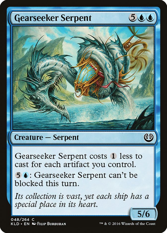 Gearseeker Serpent [Kaladesh] | Tabernacle Games