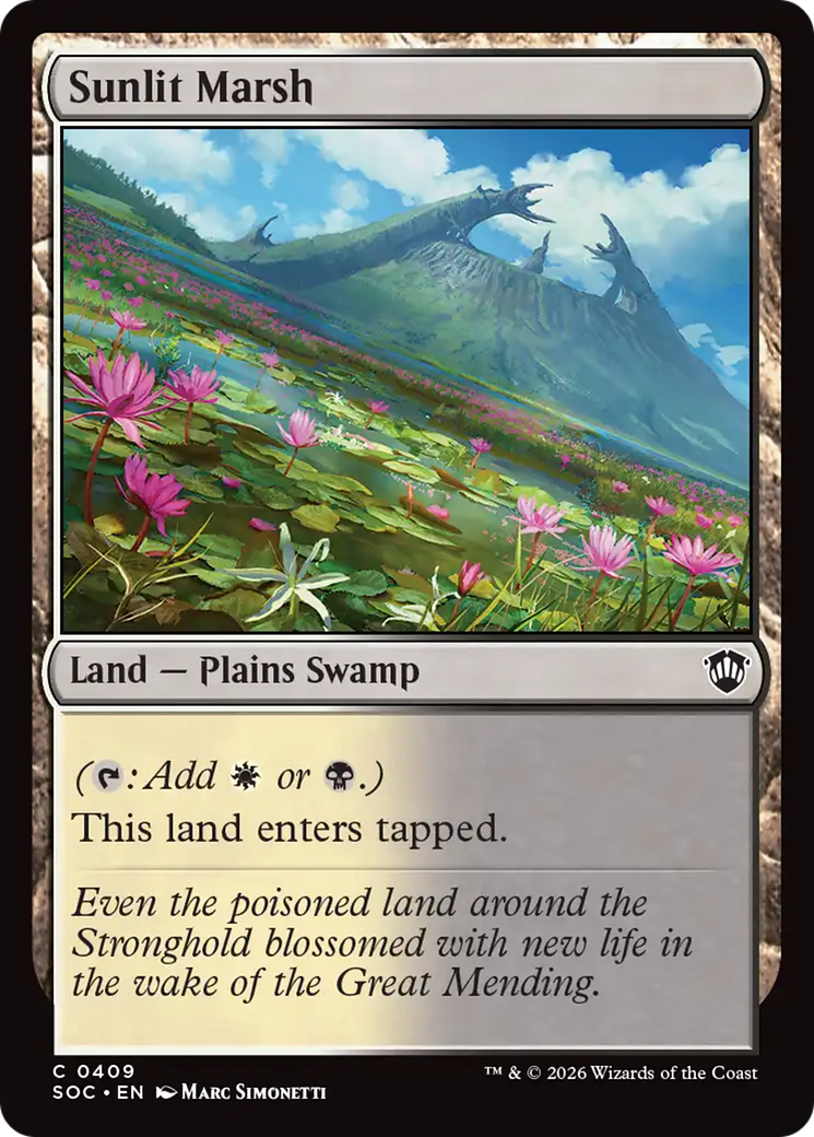 Sunlit Marsh [Secrets of Strixhaven Commander] | Tabernacle Games