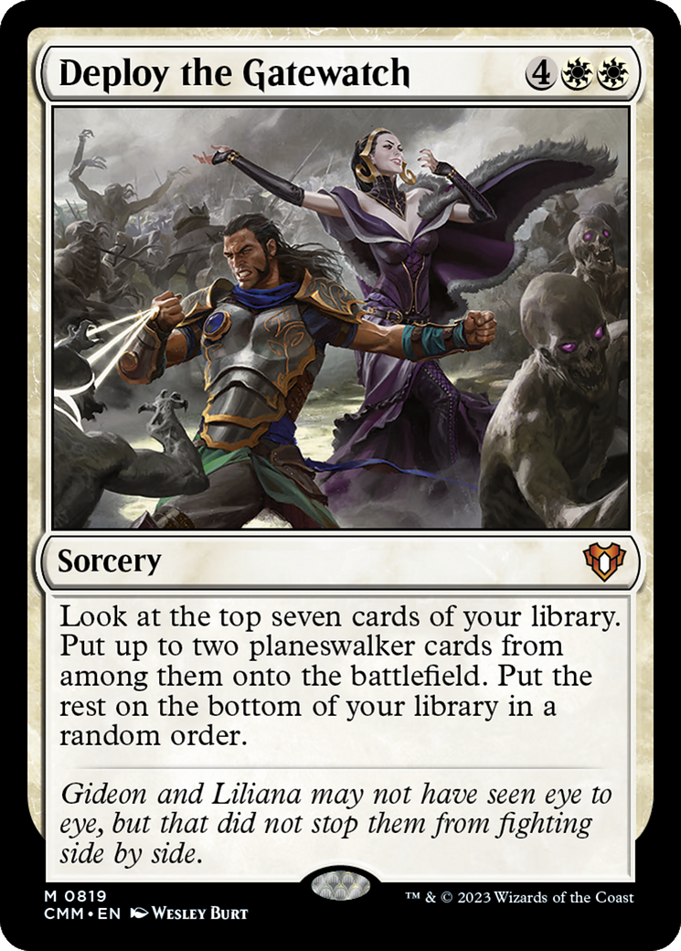Deploy the Gatewatch [Commander Masters] | Tabernacle Games