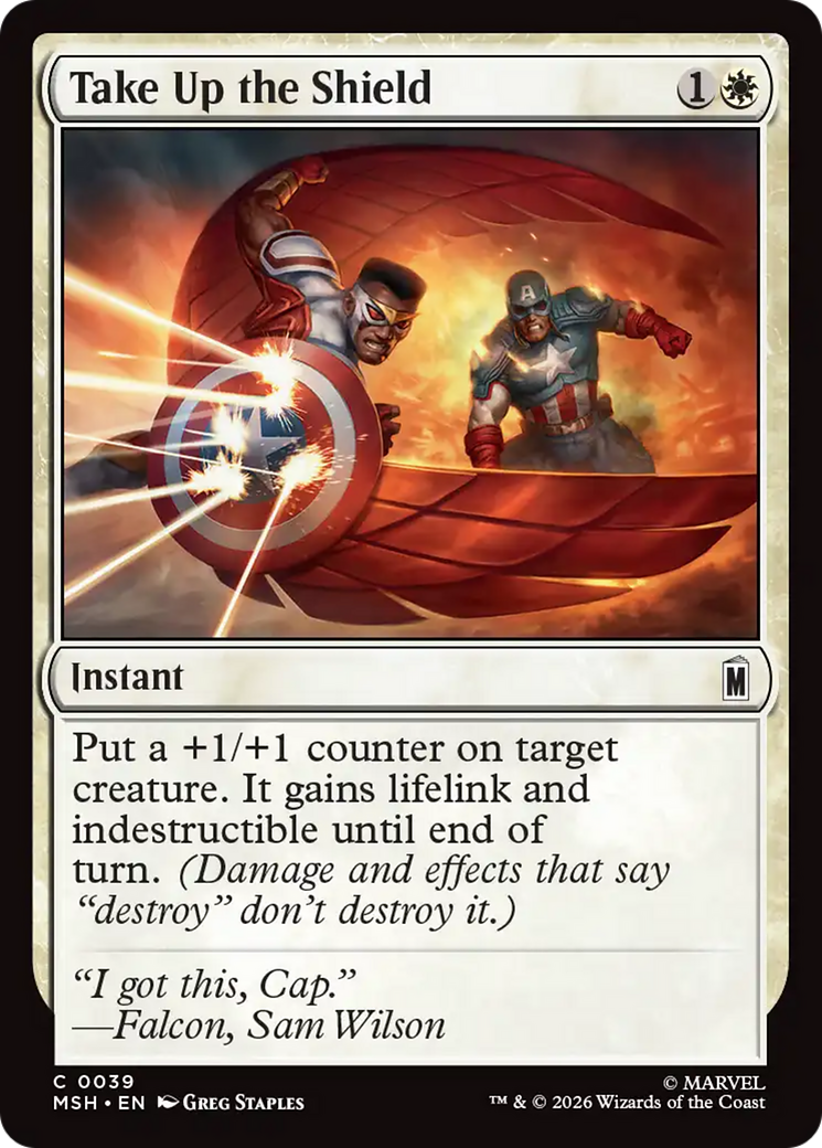 Take Up the Shield [Marvel Super Heroes] | Tabernacle Games